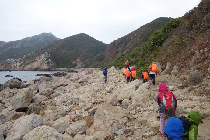 深圳东西涌海岸线穿越-用行动证明团队拼搏坚不可摧。