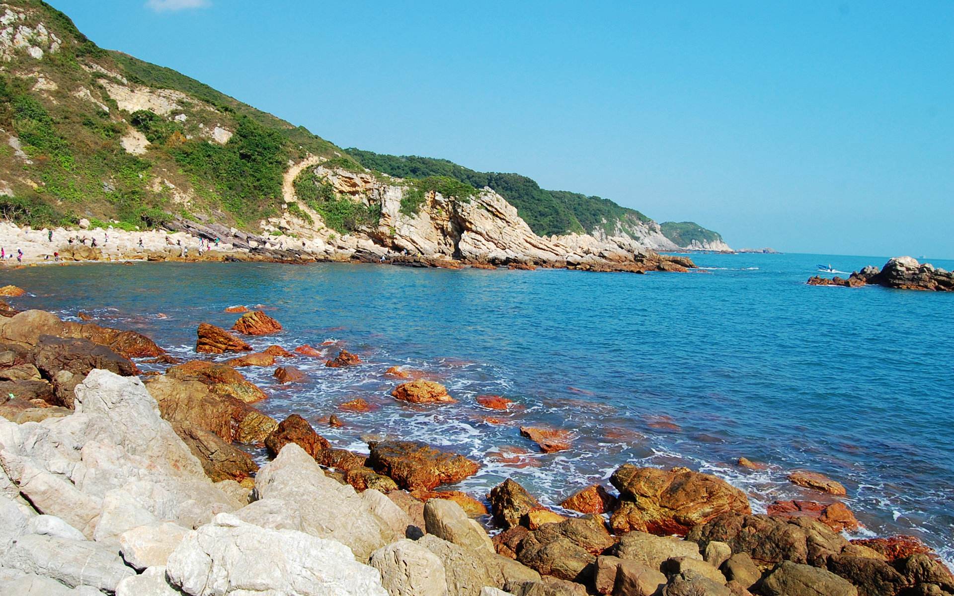 深圳东西涌海岸线穿越-用行动证明团队拼搏坚不可摧。
