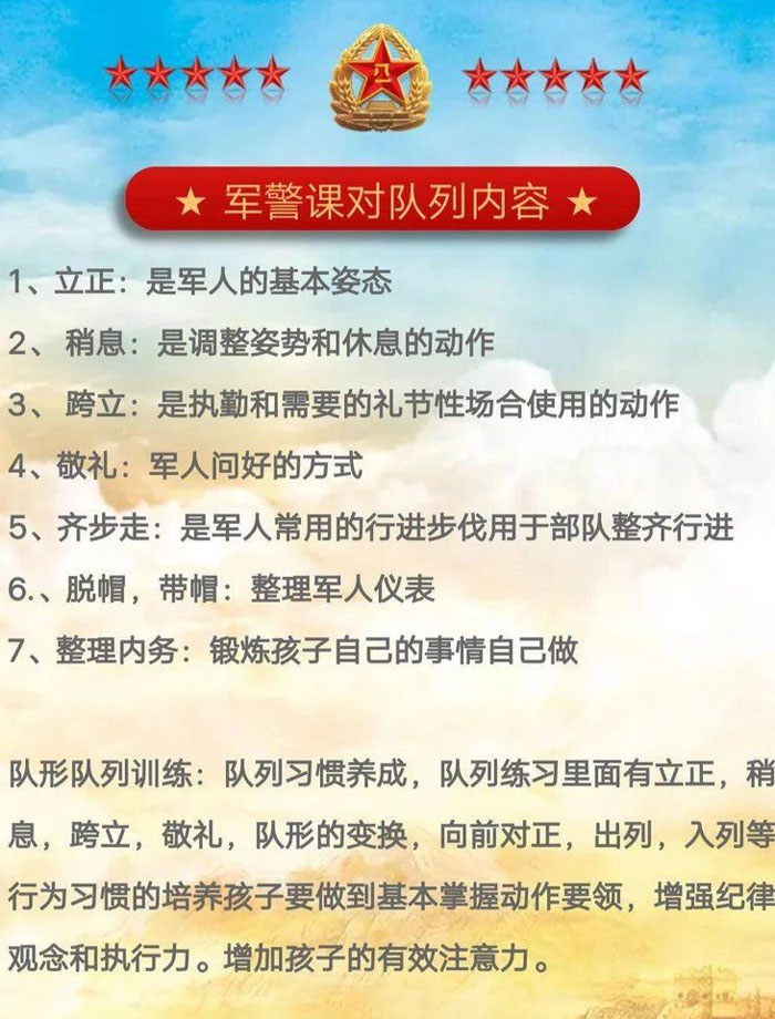 【幼儿园定制】学习国防军警课-盟娃小兵