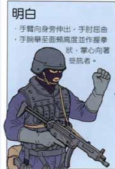 特种兵战术手势(手语)文图详解