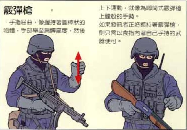 特种兵战术手势(手语)文图详解