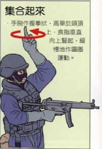 特种兵战术手势(手语)文图详解