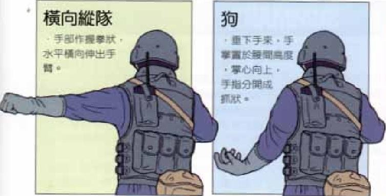 特种兵战术手势(手语)文图详解