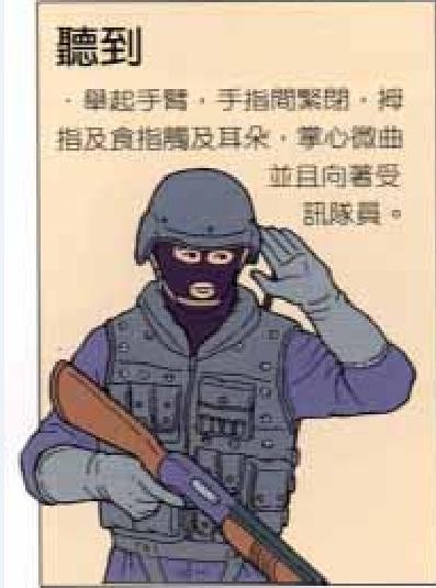 特种兵战术手势(手语)文图详解