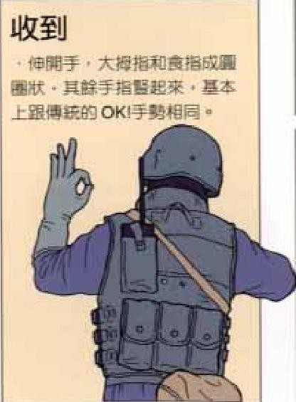 特种兵战术手势(手语)文图详解
